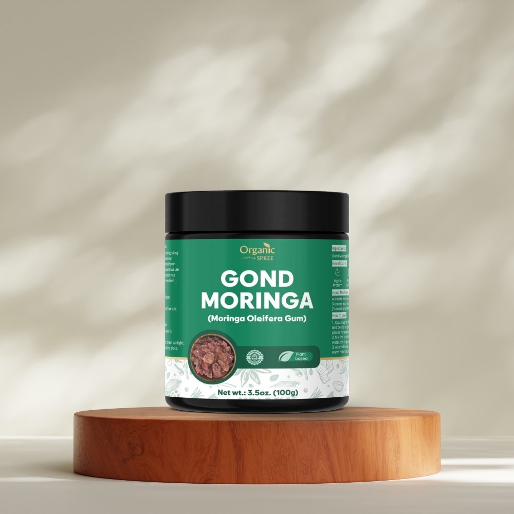 Organic Spree GOND MORINGA 150 grams | Moringa Oleifera Gum | Pure, Natural and Plant based